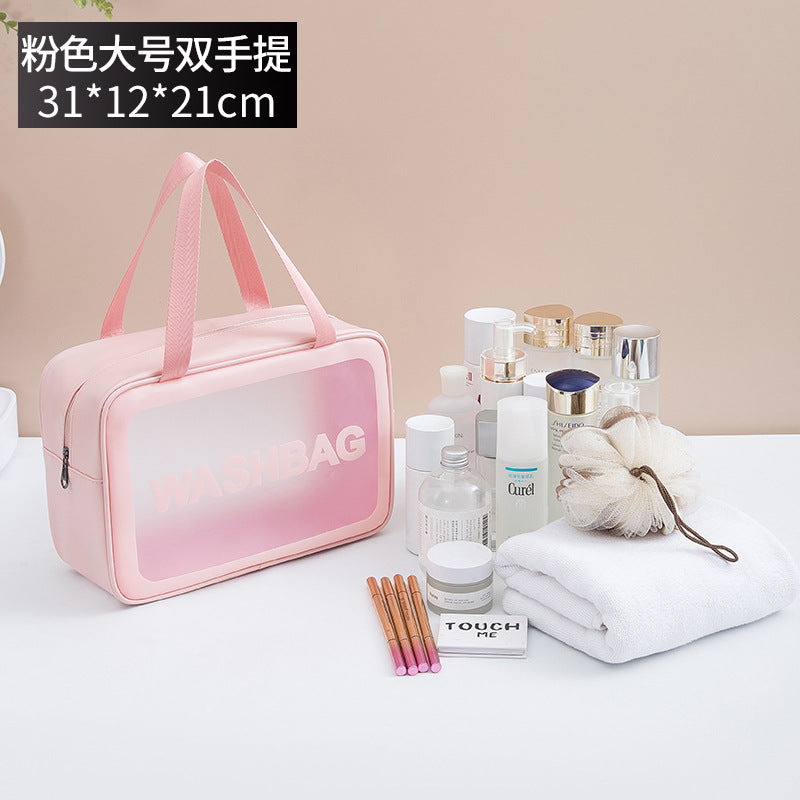 Keyinse Custom Pvc Clear Cosmetics Bags Private Label Makeup Bag Travel Bags