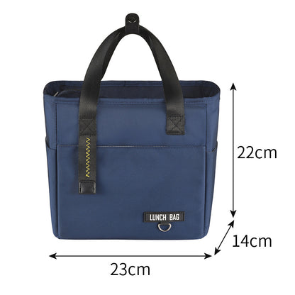 Keyinse The new large Polyester school office travel uses lunch box cooler to insulated thermal lunch bags