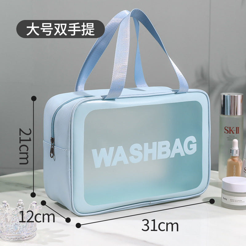 Keyinse Custom Pvc Clear Cosmetics Bags Private Label Makeup Bag Travel Bags