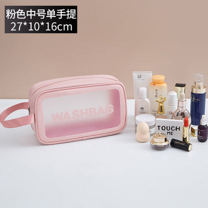 Keyinse Custom Pvc Clear Cosmetics Bags Private Label Makeup Bag Travel Bags