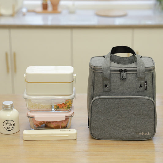 Keyinse High Quality Big Food Delivery Cooler Bag Insulated Lunch Box Leakproof Cooler Bag for Camping